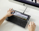 FICIHP多功能键盘是ZenBook Duo的第二屏外接键盘。(图片来源:FICIHP)
