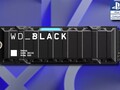 PS5的WD_BLACK SN850甚至有一个蓝色的LED，用于那些保持控制台的侧板被移除的人。(图片来源:西部数据/索尼编辑)