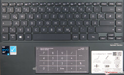 键盘的华硕ZenBook 13 UX363翻转