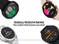 Galaxy Watch 4系列将有四种尺寸可供选择。(图片来源:WalkingCat)