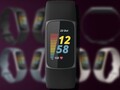 Fitbit Charge 5健身追踪器可能会在2021年第四季度发布。(图片来源:Fitbit/@evleaks -编辑)