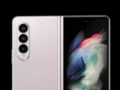 Galaxy Z Fold3是其所谓的新颜色之一。(来源:微博)