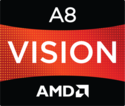 AMD A8徽章